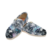 Load image into Gallery viewer, Painted Skulls Negative Unisex Classic Canvas Slip-On (Model 1206)