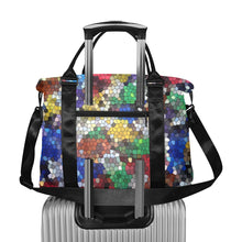 Load image into Gallery viewer, Oil Paints Mosaic Large Capacity Duffle Bag (Model 1715)