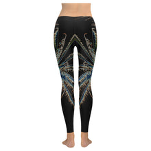 Load image into Gallery viewer, Fireworks Star Glowing Low Rise Leggings (Invisible Stitch) (Model L05)