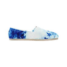 Load image into Gallery viewer, Feathery Flames Negative Unisex Classic Canvas Slip-On (Model 1206)