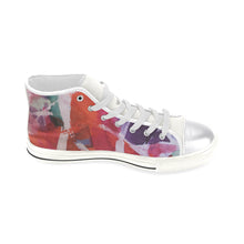 Load image into Gallery viewer, Abstract Circles Women&#39;s Classic High Top Canvas Shoes (Model 017)