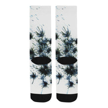 Load image into Gallery viewer, Fireworks Flowers Negative Trouser Socks (For Men)