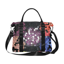 Load image into Gallery viewer, Dante&#39;s Inferno Mosaic Large Capacity Duffle Bag (Model 1715)