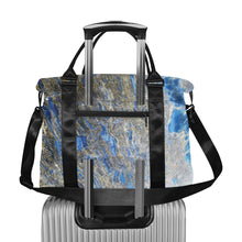 Load image into Gallery viewer, Marbled Abstract Negative Large Capacity Duffle Bag (Model 1715)