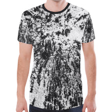 Load image into Gallery viewer, Fireworks Negative Outline New All Over Print T-shirt for Men (Model T45)