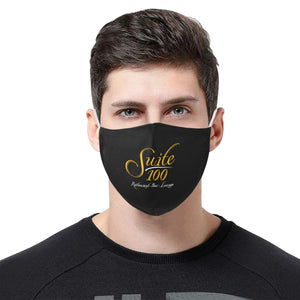 suite100black 3D Mouth Mask with Drawstring (60 Filters Included) (Model M04) (Non-medical Products)