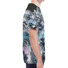 Load image into Gallery viewer, Painted Skulls Negative New All Over Print T-shirt for Men (Model T45)