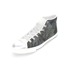 Load image into Gallery viewer, Spooky Tree Glowing Women&#39;s Classic High Top Canvas Shoes (Model 017)