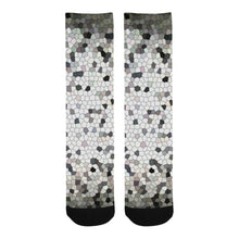 Load image into Gallery viewer, Crackle Mosaic Trouser Socks (For Men)