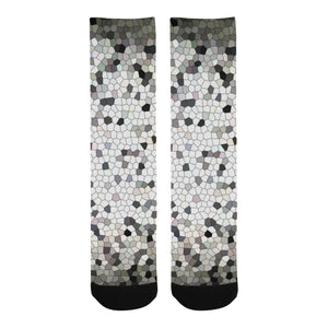 Crackle Mosaic Trouser Socks (For Men)