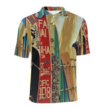 Load image into Gallery viewer, Surfboards Men&#39;s All Over Print Polo Shirt (Model T55)