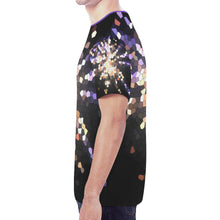 Load image into Gallery viewer, Fireworks Star Mosaic New All Over Print T-shirt for Men (Model T45)