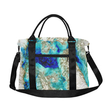 Load image into Gallery viewer, Molten Flames Negative Large Capacity Duffle Bag (Model 1715)