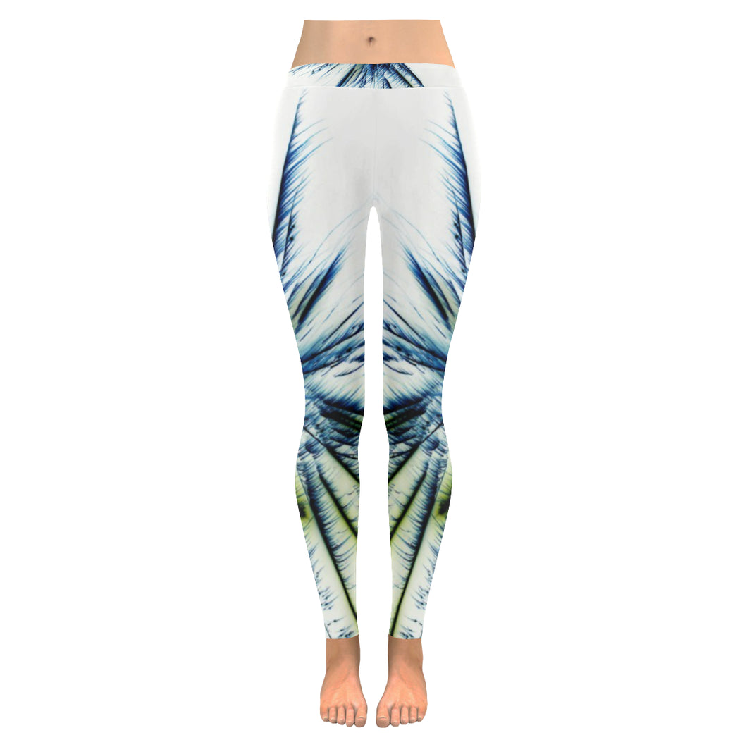 Fireworks Star Negative Low Rise Leggings (Invisible Stitch) (Model L05)