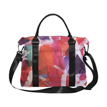 Load image into Gallery viewer, Swirls of Abstract Large Capacity Duffle Bag (Model 1715)