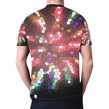 Load image into Gallery viewer, Fireworks Burst Mosaic New All Over Print T-shirt for Men (Model T45)