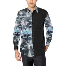 Load image into Gallery viewer, Painted Skulls Negative Men&#39;s All Over Print Casual Dress Shirt (Model T61)