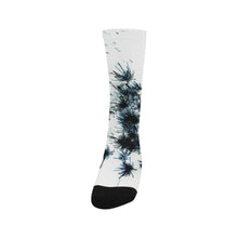 Load image into Gallery viewer, Fireworks Flowers Negative Trouser Socks (For Men)