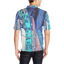 Load image into Gallery viewer, Surfboards Blue Men&#39;s All Over Print Polo Shirt (Model T55)