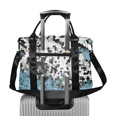 Mosaic Moss Large Capacity Duffle Bag (Model 1715)