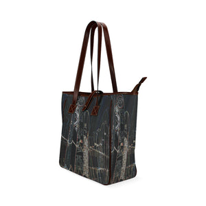 Surfboards Glowing Classic Tote Bag (Model 1644)