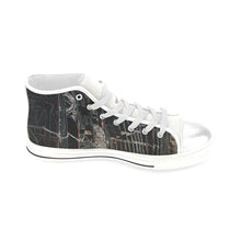 Load image into Gallery viewer, Surfboards Glowing Men’s Classic High Top Canvas Shoes (Model 017)