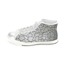 Load image into Gallery viewer, Crackle Men’s Classic High Top Canvas Shoes (Model 017)