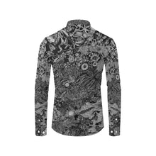 Load image into Gallery viewer, Perfectly Paisley Black and White Men&#39;s All Over Print Casual Dress Shirt (Model T61)