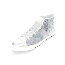 Load image into Gallery viewer, Fireworks Confetti Negative Women&#39;s Classic High Top Canvas Shoes (Model 017)