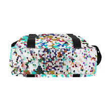 Load image into Gallery viewer, Holiday Paisley Reverse Mosaic Large Capacity Duffle Bag (Model 1715)