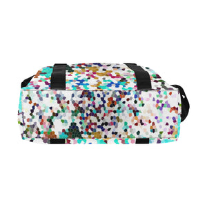 Holiday Paisley Reverse Mosaic Large Capacity Duffle Bag (Model 1715)