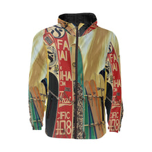 Load image into Gallery viewer, Surfboards All Over Print Quilted Windbreaker for Men (Model H35)