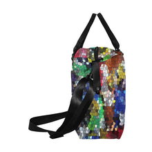 Load image into Gallery viewer, Oil Paints Mosaic Large Capacity Duffle Bag (Model 1715)