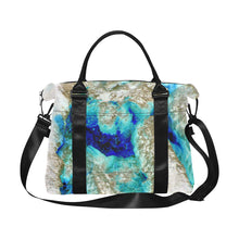 Load image into Gallery viewer, Molten Flames Negative Large Capacity Duffle Bag (Model 1715)