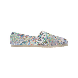 Perfectly Paisley Negative Unisex Classic Canvas Slip-On (Model 1206)