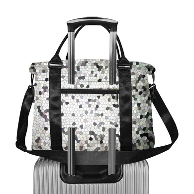 Crackle Mosaic Large Capacity Duffle Bag (Model 1715)