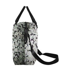 Crackle Mosaic Large Capacity Duffle Bag (Model 1715)