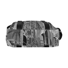 Load image into Gallery viewer, Surfboards Black and White Large Capacity Duffle Bag (Model 1715)