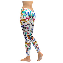 Load image into Gallery viewer, Holiday Paisley Reverse Mosaic Low Rise Leggings (Invisible Stitch) (Model L05)