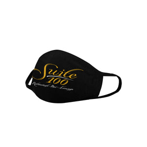 suite100black Mouth Mask in One Piece (Model M02)