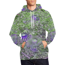 Load image into Gallery viewer, Jellyfish Blooms Purple All Over Print Hoodie for Men/Large Size (USA Size) (Model H13)