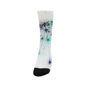 Fireworks Spray Negative Trouser Socks (For Men)