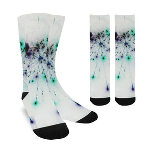 Fireworks Spray Negative Trouser Socks (For Men)