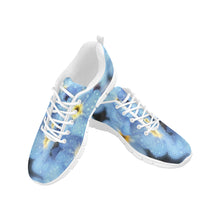 Load image into Gallery viewer, Forget Me Not Flower Women&#39;s Breathable Running Shoes (Model 055)