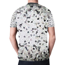 Load image into Gallery viewer, Crackle Mosaic New All Over Print T-shirt for Men (Model T45)