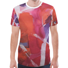 Load image into Gallery viewer, Swirls of Abstract New All Over Print T-shirt for Men (Model T45)