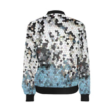 Load image into Gallery viewer, Moss Mosaic All Over Print Bomber Jacket for Women (Model H36)