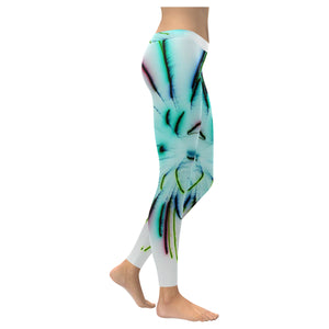 Fireworks Burst Negative Low Rise Leggings (Invisible Stitch) (Model L05)