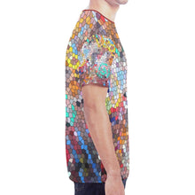 Load image into Gallery viewer, Graffiti Abstract Mosaic New All Over Print T-shirt for Men (Model T45)