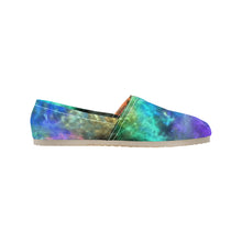 Load image into Gallery viewer, Splash of Color Negative Unisex Classic Canvas Slip-On (Model 1206)